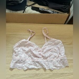 VS | Pink - Lace Bralette in Soft Pink